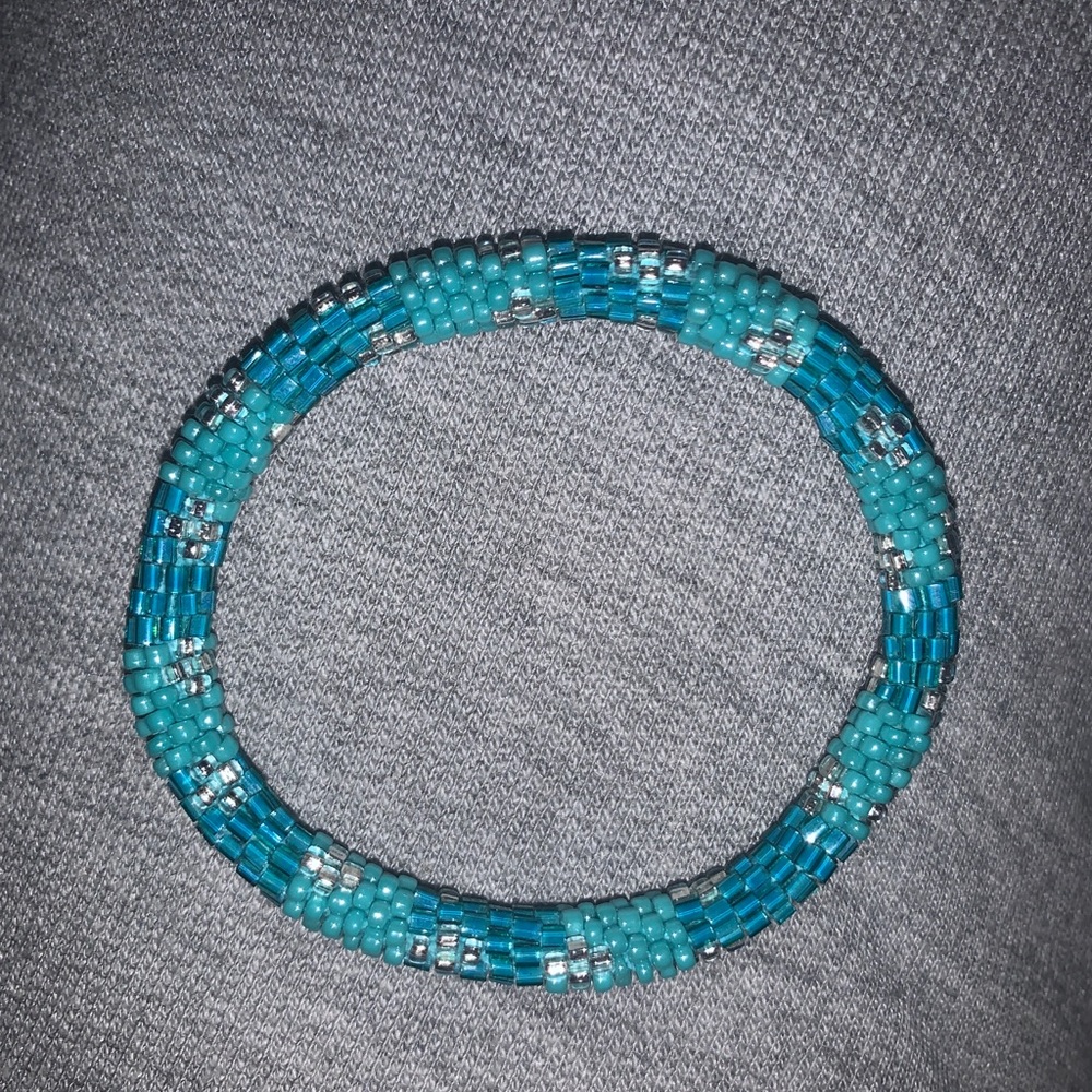 Lily and Laura Blue Bracelet